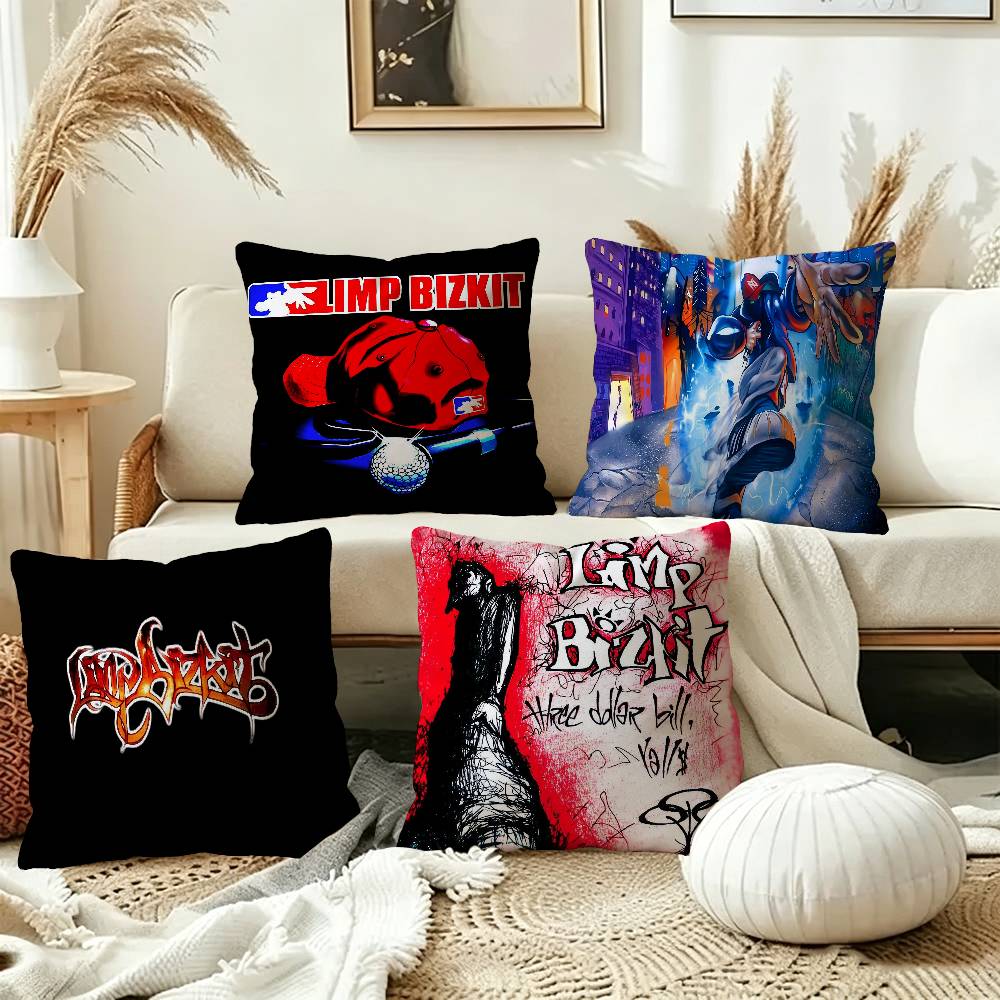 Home Textiles Super Soft - メタルバンド L-Limp B-Bizkit 枕カバー ホーム寝具装飾枕カバー ウェディング