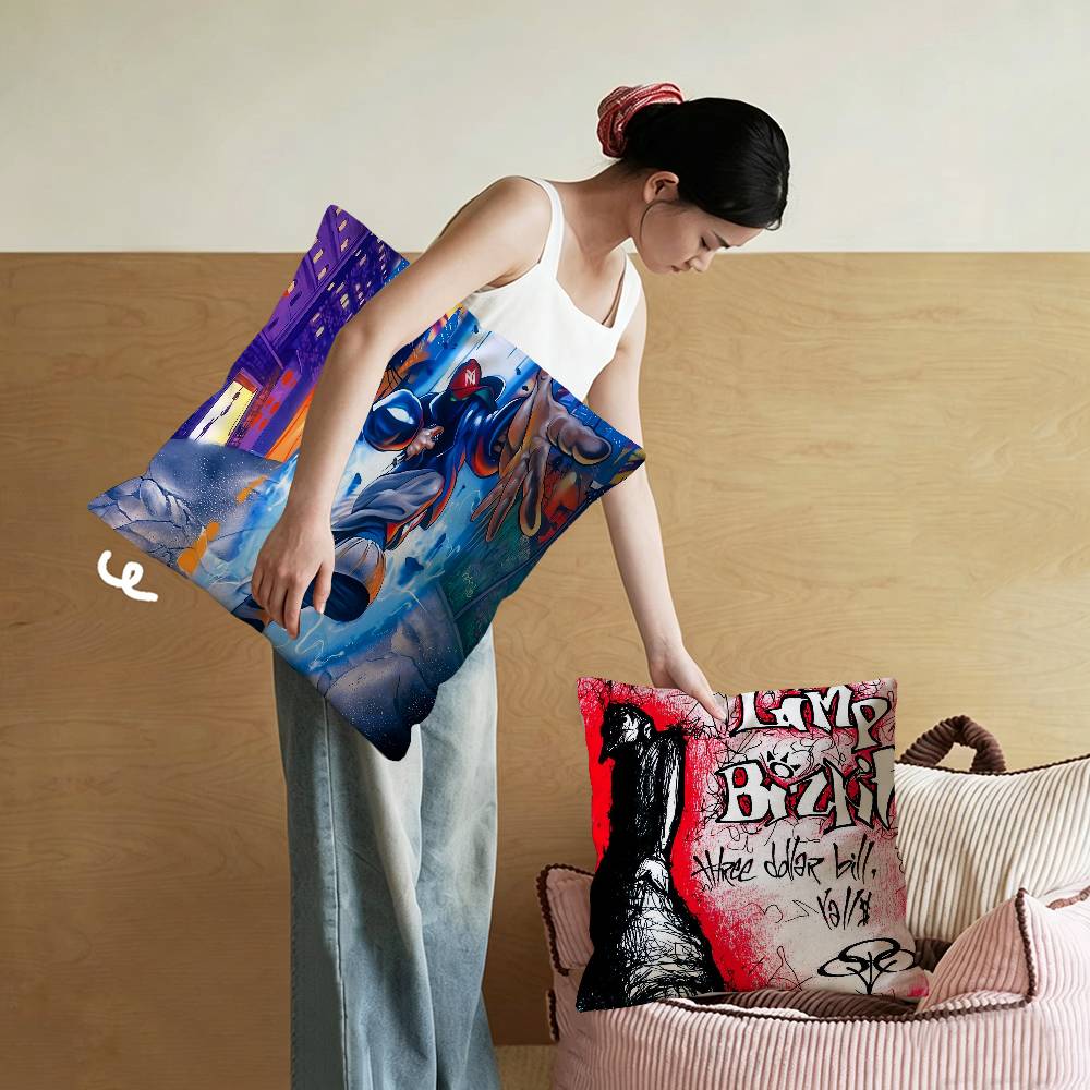 メタルバンド L-Limp B-Bizkit 枕カバー ホー - Home Textiles Super Soft のレビューと価格