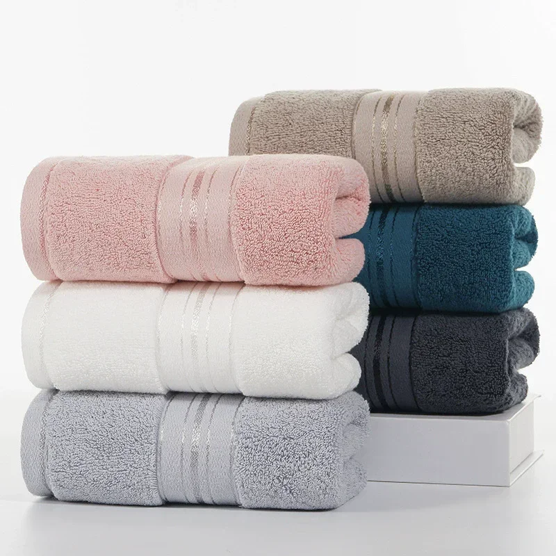 34 × 74 センチメートルフェイスヘアタオル綿ソフト吸収 - Home Textiles Toallas のレビューと価格