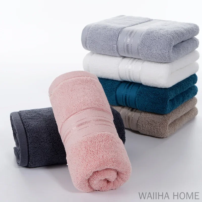 34 × 74 センチメートルフェイスヘアタオル綿ソフト吸収 - Home Textiles Toallas のレビューと価格