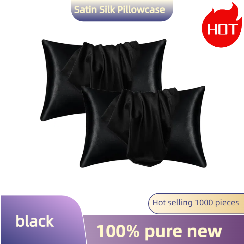 1/2 個のサテンシルク枕カバー、髪と肌用、コーラル枕カバー - Home Textiles Super Soft のレビューと価格