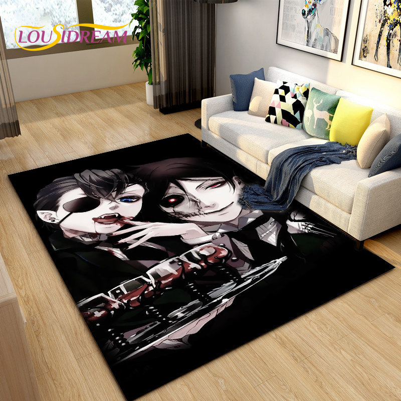 漫画の壁のマット,黒,ブタン,リビングルームの寝室のソファの - Home Textiles Rug のレビューと価格