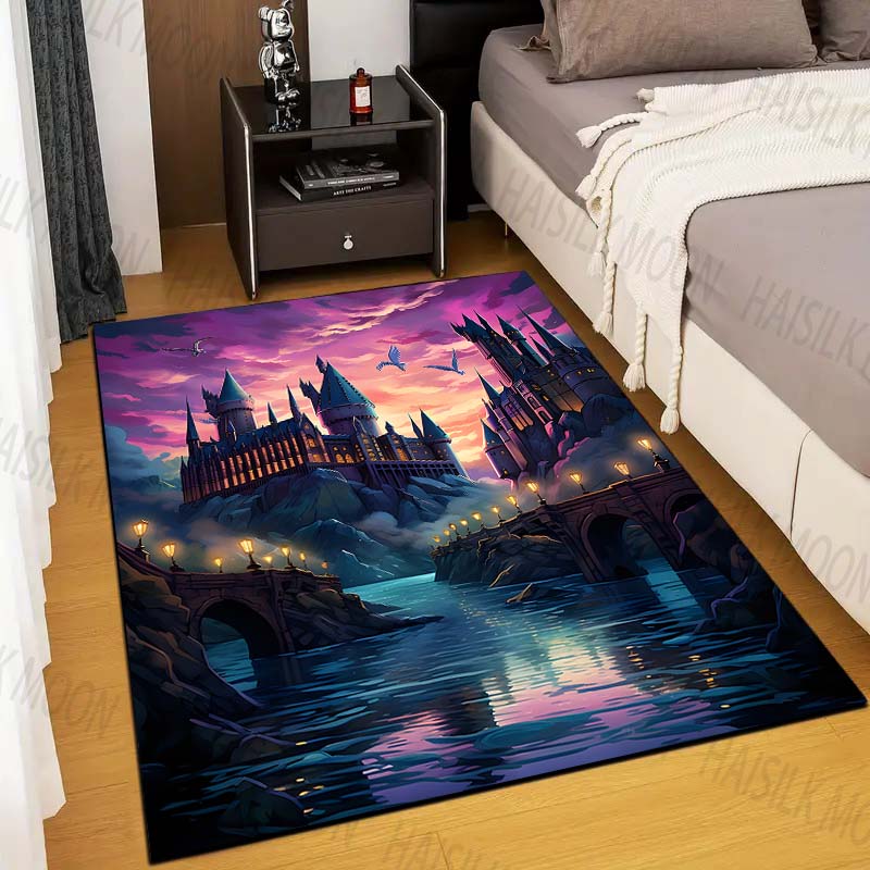 魔法のプリントが施された滑り止めカーペット,リビングルーム, - Home Textiles Rug のレビューと価格