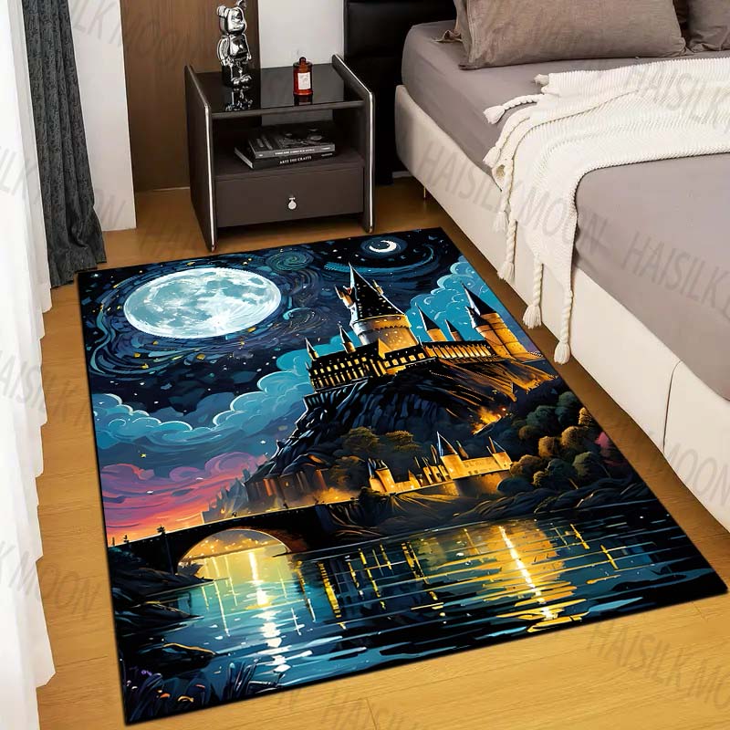 魔法のプリントが施された滑り止めカーペット,リビングルーム, - Home Textiles Rug のレビューと価格
