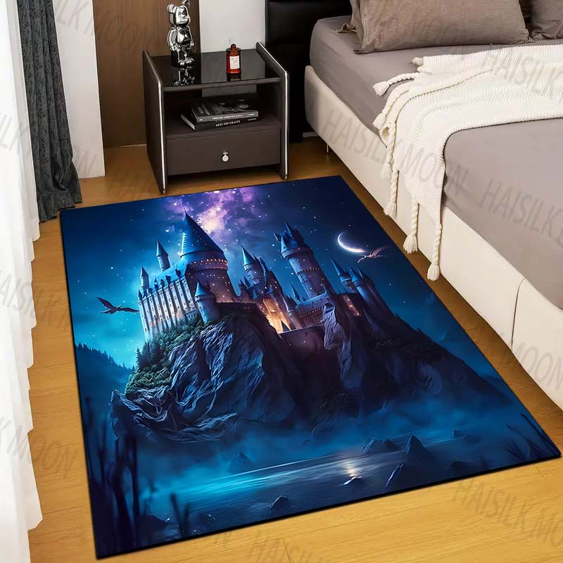 魔法のプリントが施された滑り止めカーペット,リビングルーム, - Home Textiles Rug のレビューと価格
