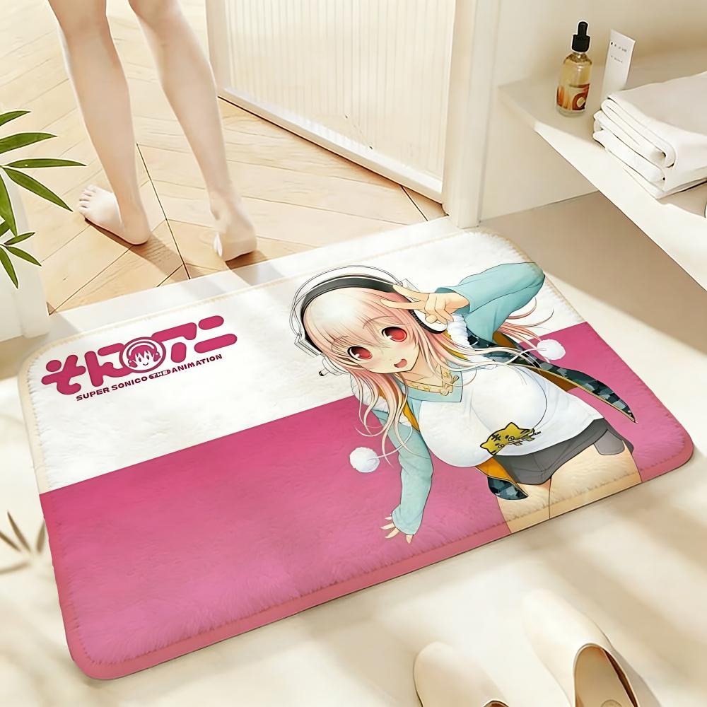 柔らかく吸水性のある滑り止めラグ キャラクター スーパーソニ - Home Textiles Super Soft のレビューと価格