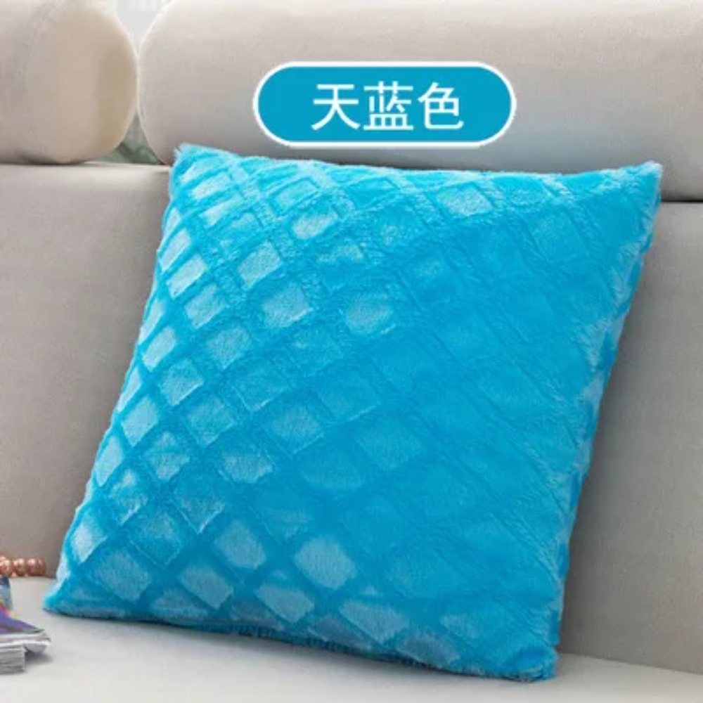 高級クッションカバー 超ソフトショートプラッシュランバーピロ - Home Textiles Super Soft のレビューと価格