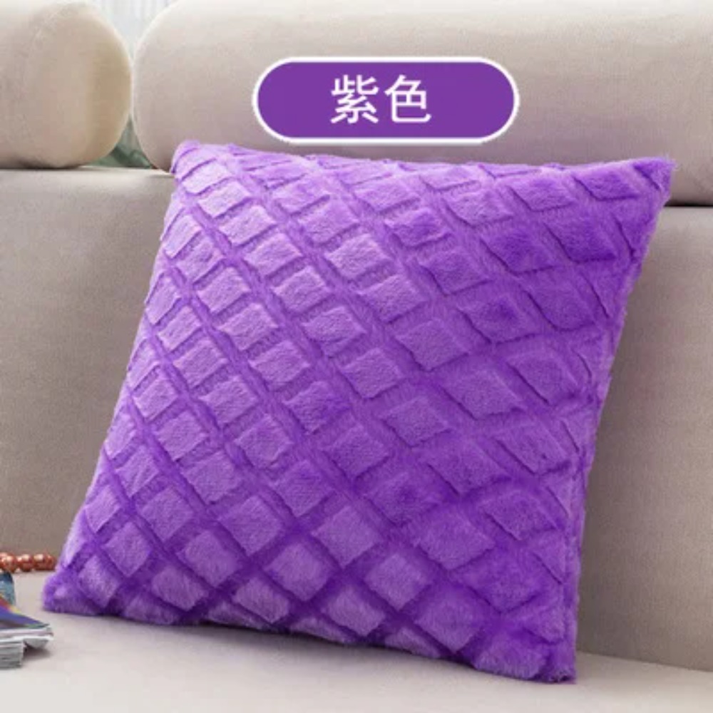 高級クッションカバー 超ソフトショートプラッシュランバーピロ - Home Textiles Super Soft のレビューと価格