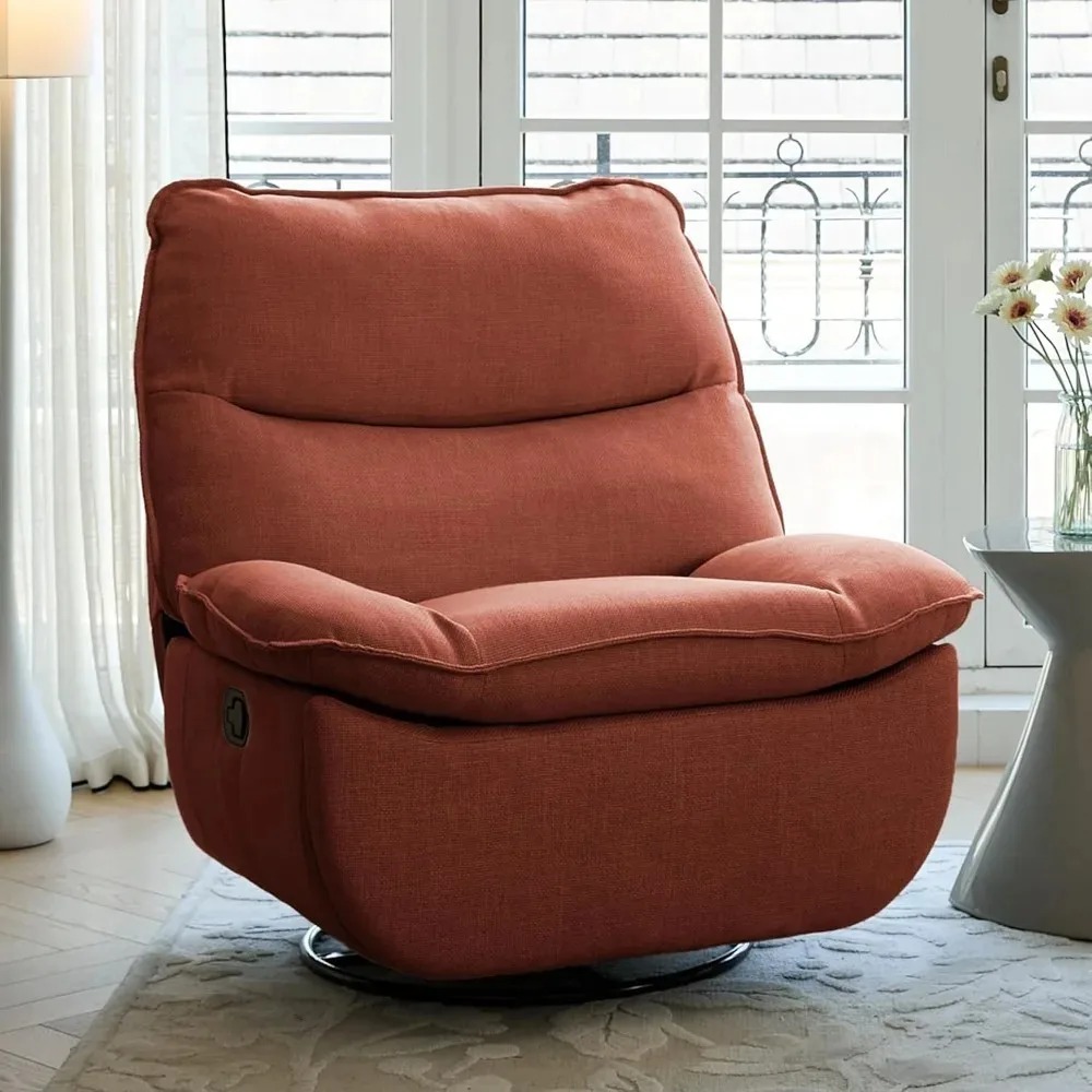 回転式ロッキングリクライニングチェア、360度回転 °    - Home Textiles Of Scandinavia のレビューと価格