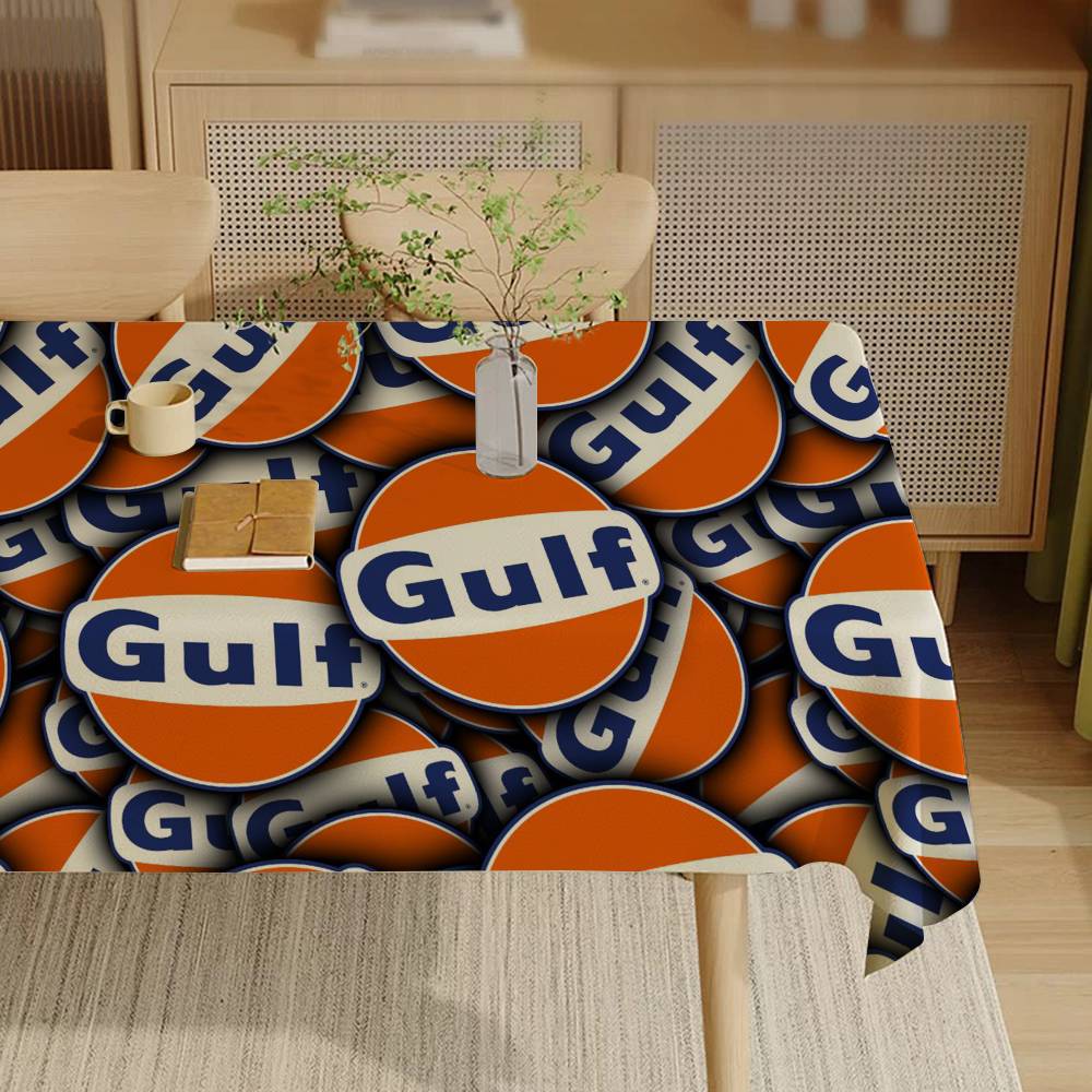 G-Gulfs Racing ロゴ 防水長方形テーブルクロス - Home Textiles Today Logo のレビューと価格