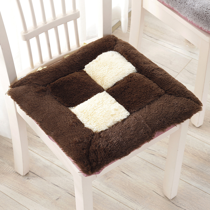 新しい厚みのある格子柄の2色クッション北欧超ソフトぬいぐるみ - Home Textiles Super Soft のレビューと価格