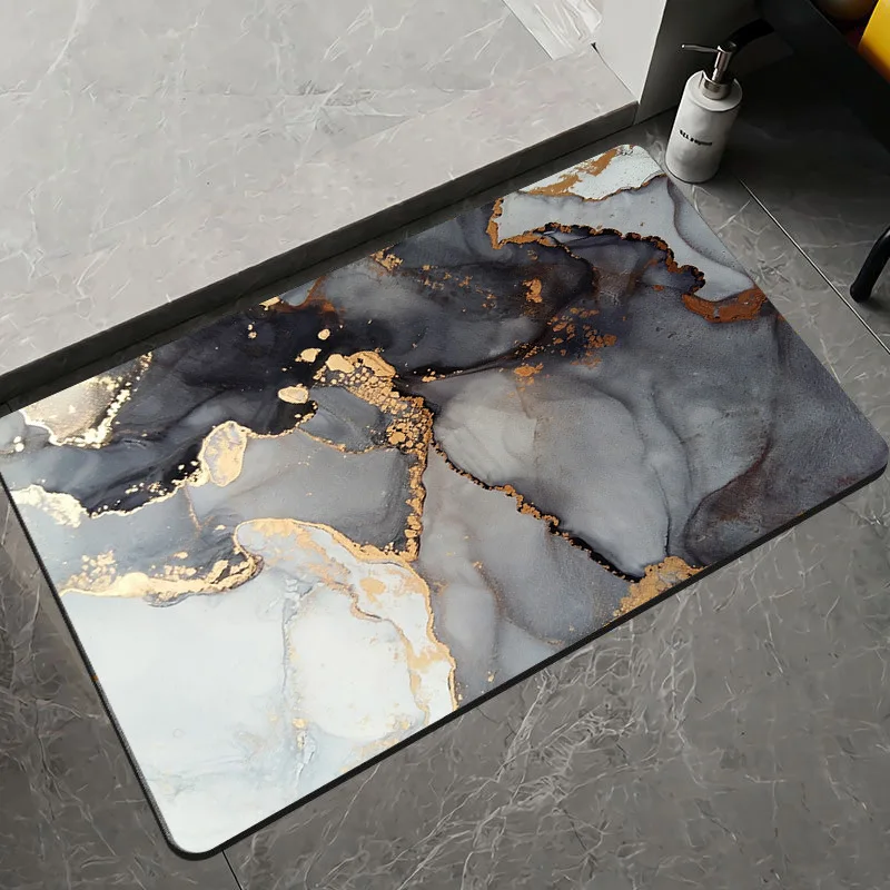 超吸収性ノンスリップ珪藻土フロアマット浴室用速乾性ソフトバス - Home Textiles Super Soft のレビューと価格