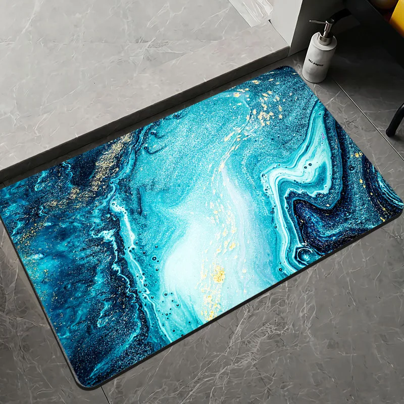 超吸収性ノンスリップ珪藻土フロアマット浴室用速乾性ソフトバス - Home Textiles Super Soft のレビューと価格
